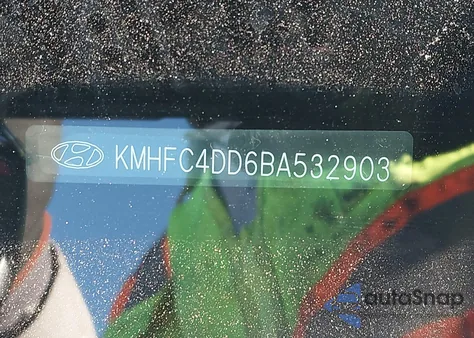 2011 Hyundai Azera Gls from USA, damaged, VIN KMHFC4DD6BA532903